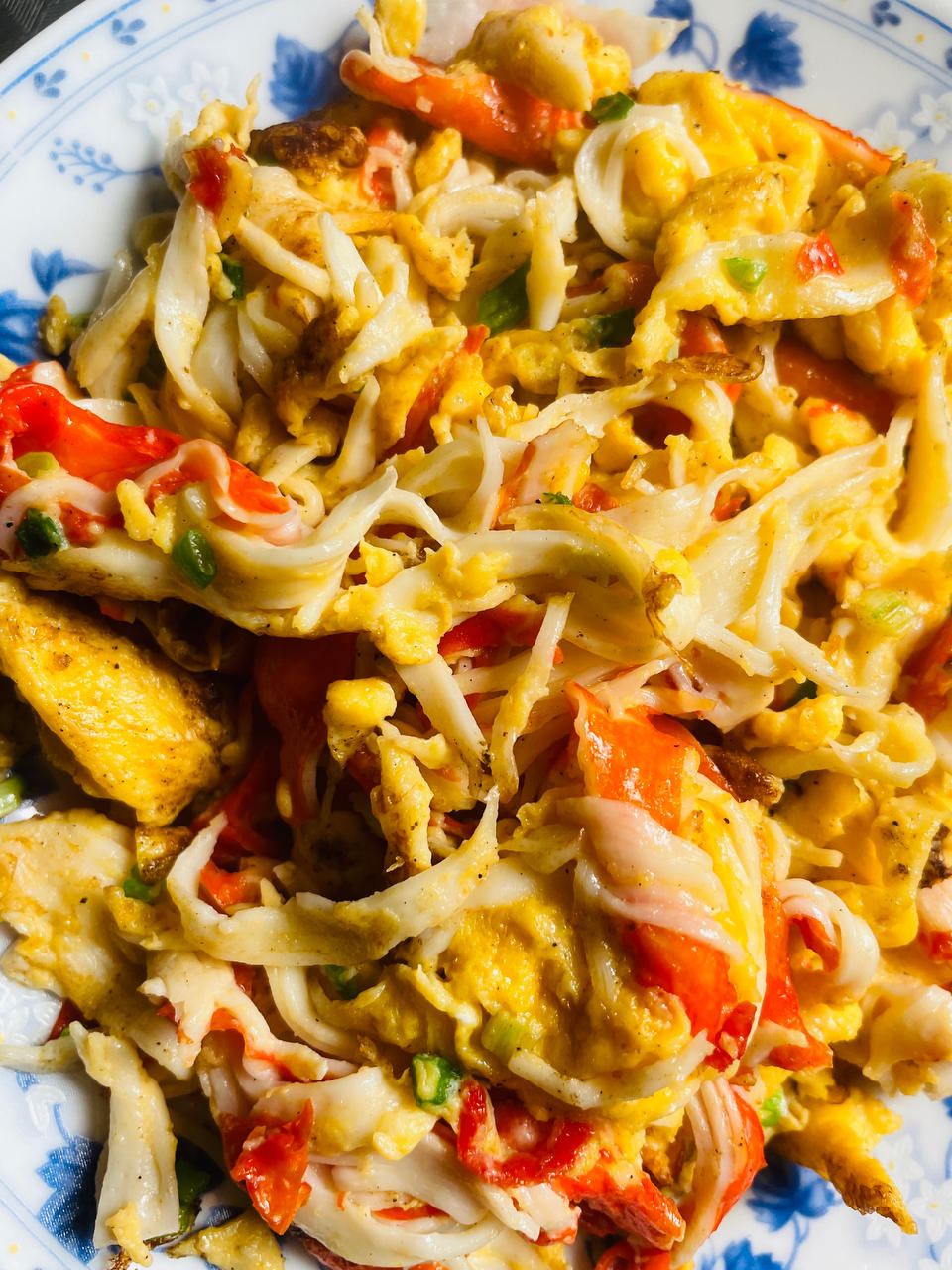 蟹柳滑蛋！鲜嫩到爆！