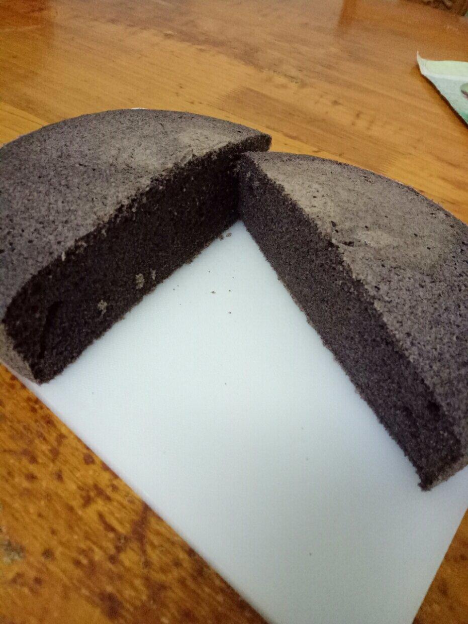 黑米蒸糕
