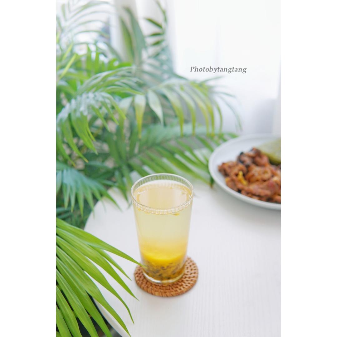 夏天必备【百香果青桔柠檬茶】