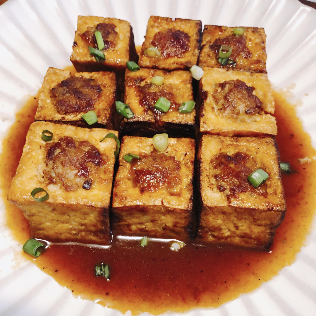 客家煎酿豆腐