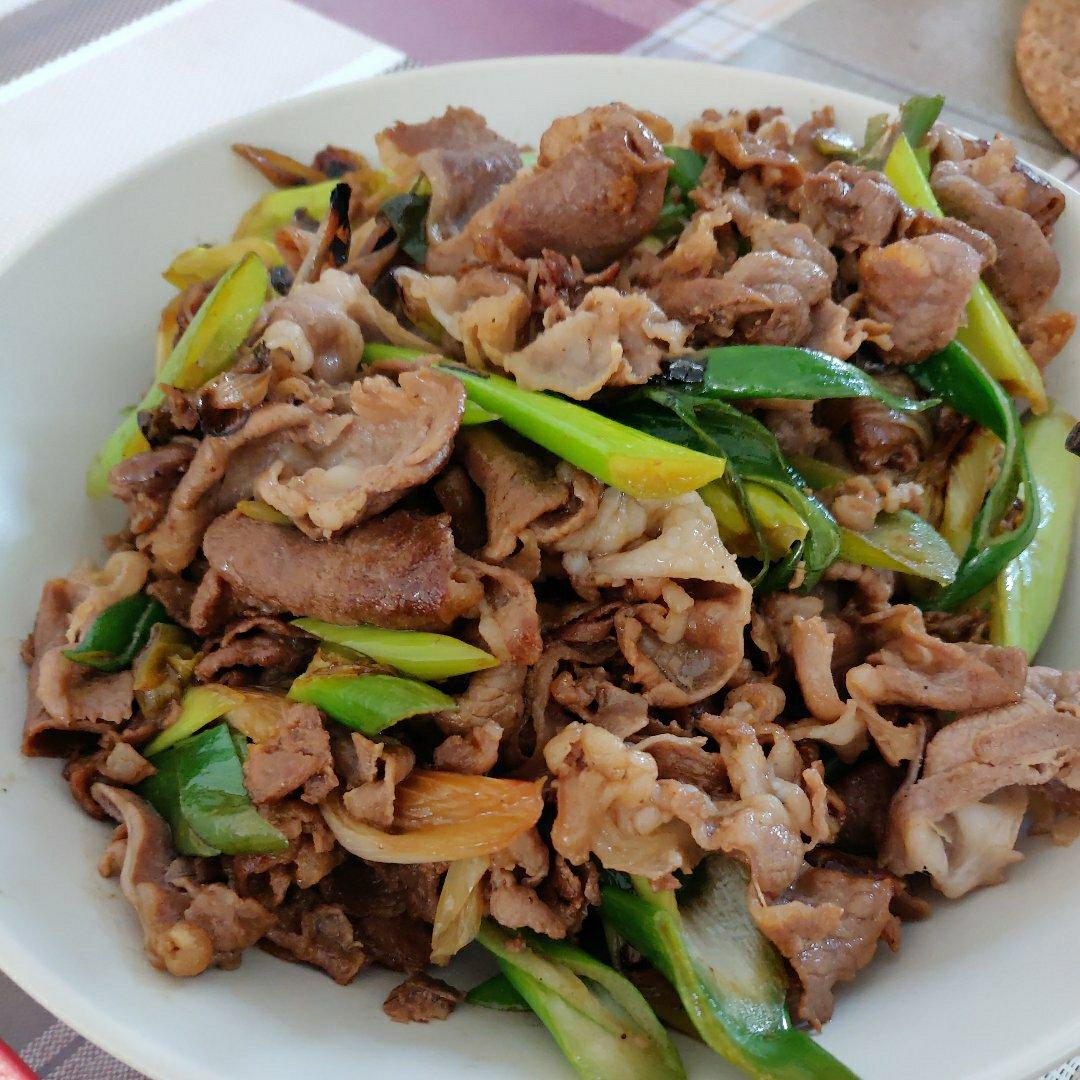 葱爆羊肉