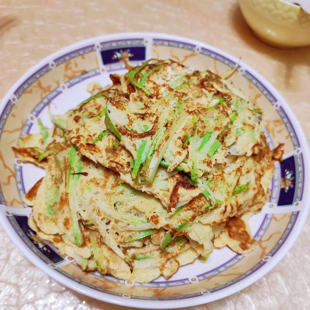 西葫芦蛋饼