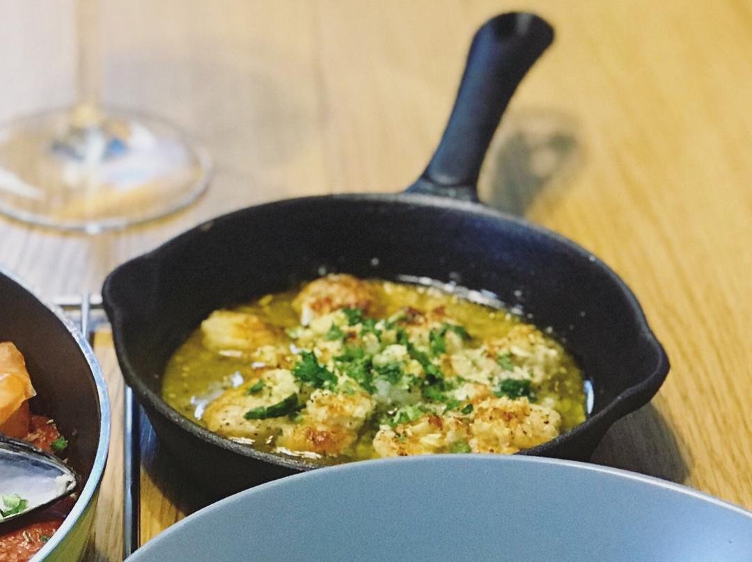 西班牙蒜香橄榄油虾