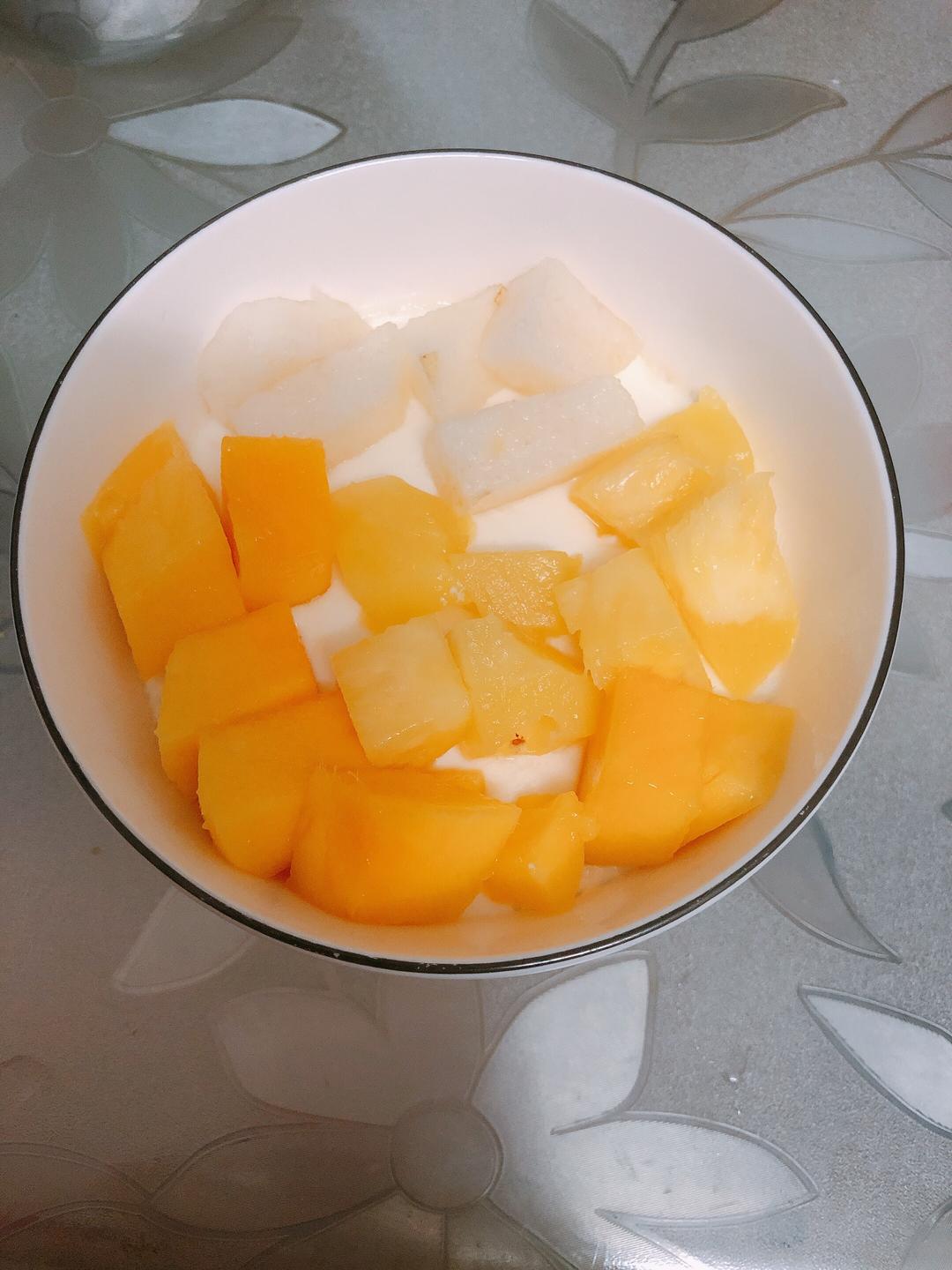 水果双皮奶