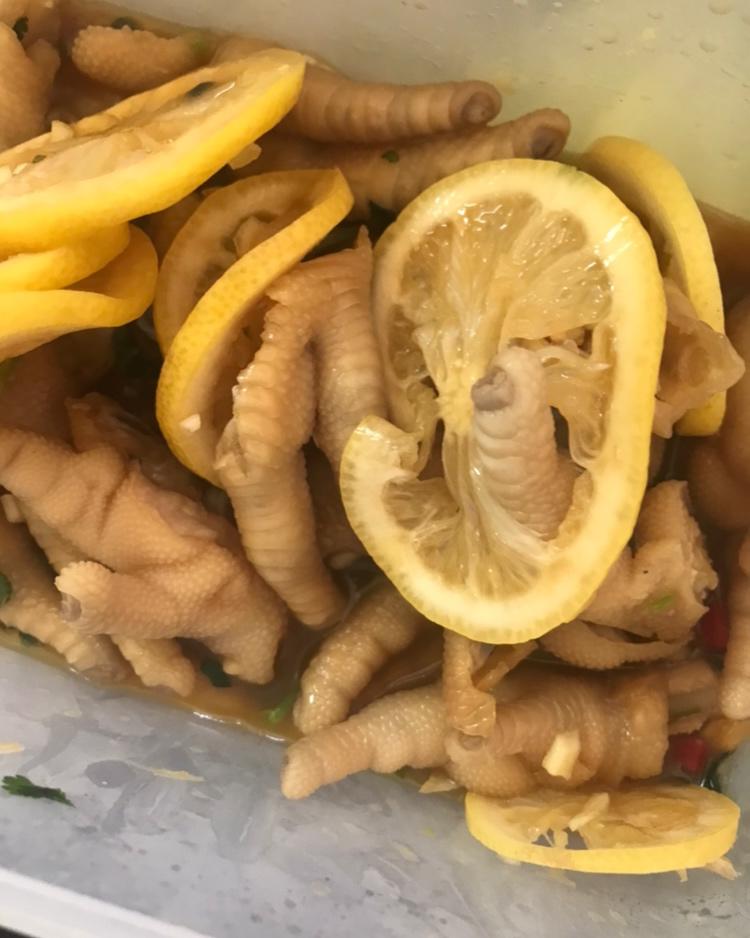 【柠檬酸辣凤爪】