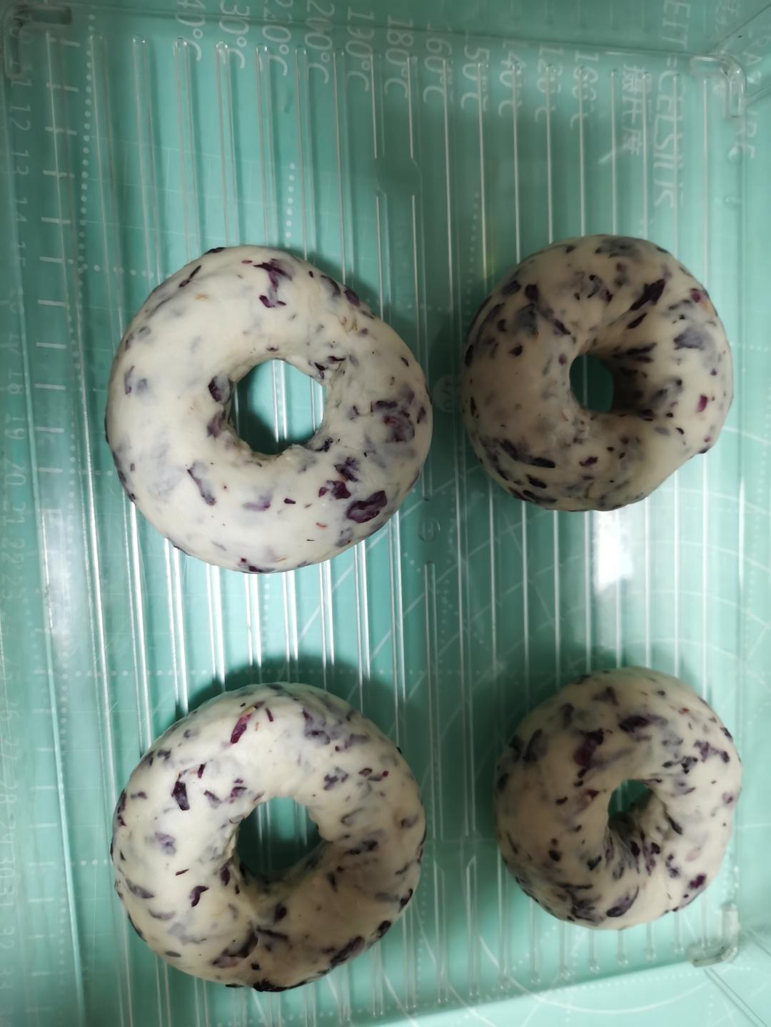 隔夜发酵玫瑰贝果🥯