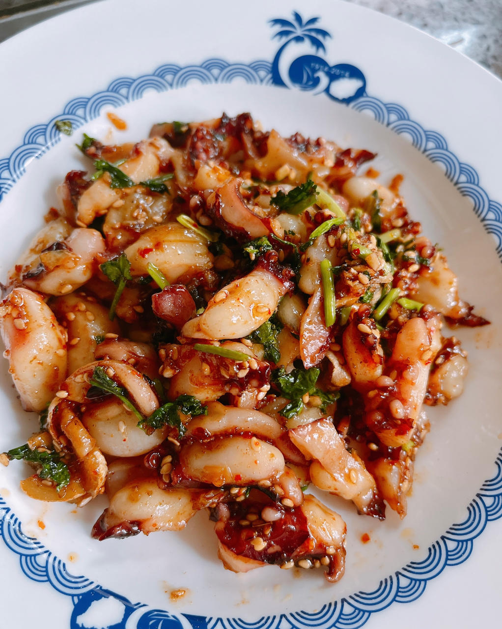 超下饭的孜然鱿鱼须，香辣爽嫩，比烧烤还好吃