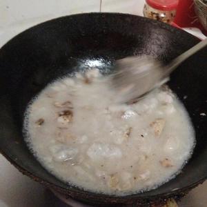 萝卜苗（娃娃菜）煮芋头的做法 步骤4