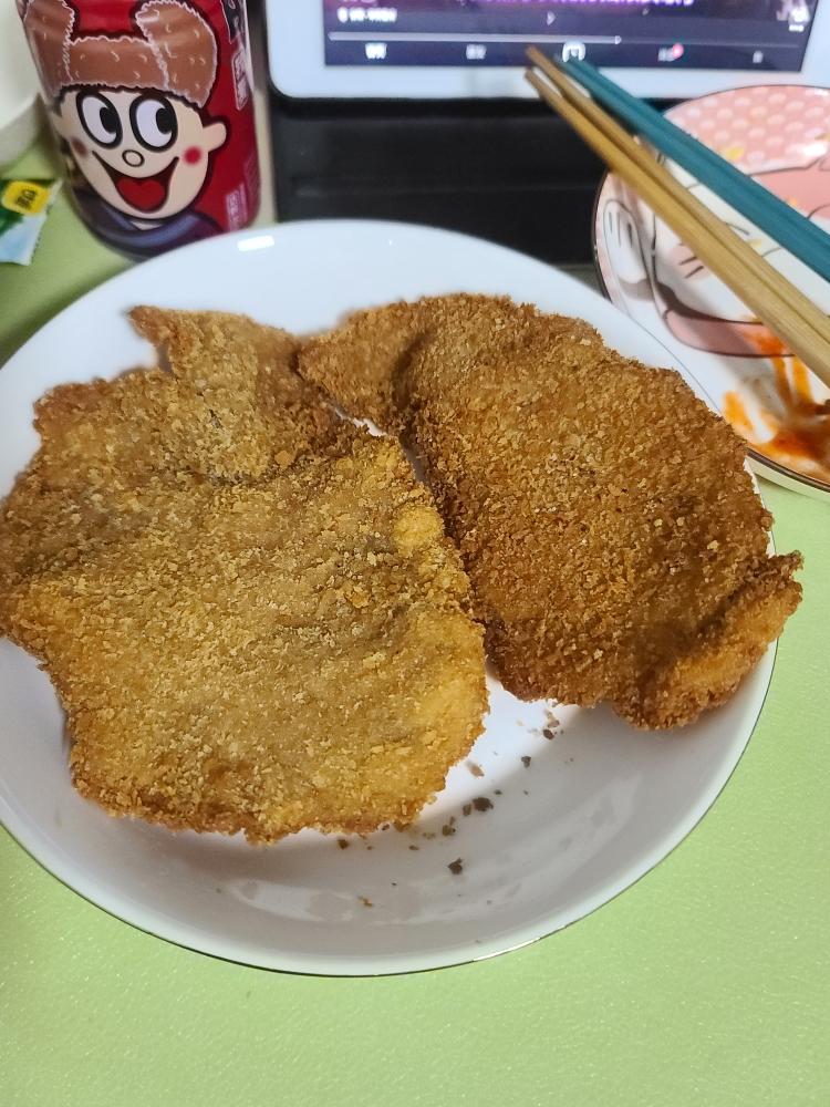 上海名堂炸猪排！脆薄炸街好吃！不掉粉不掉糠！
