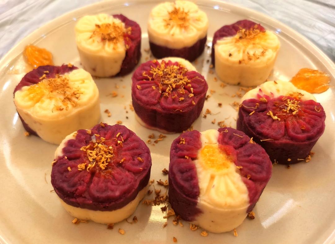 无忧糕（紫薯山药糕）