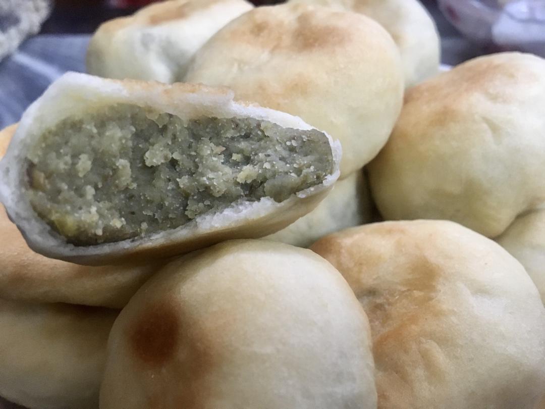 软皮奶香绿豆饼（网红版）