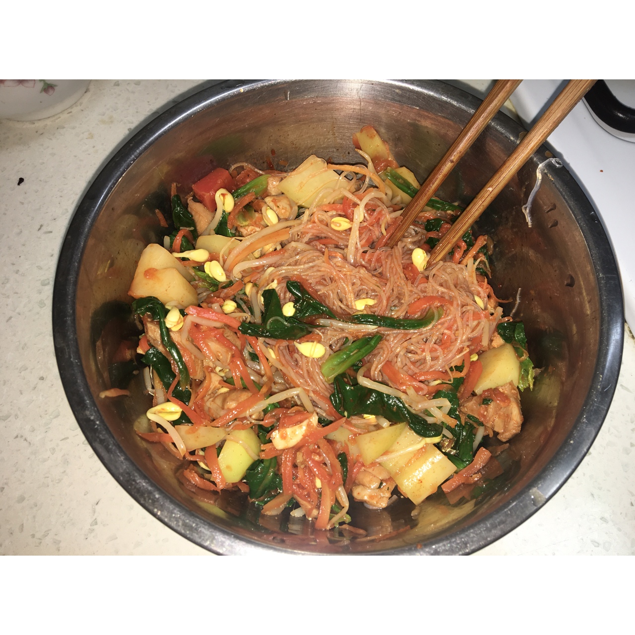 韩式拌杂菜-Japchae