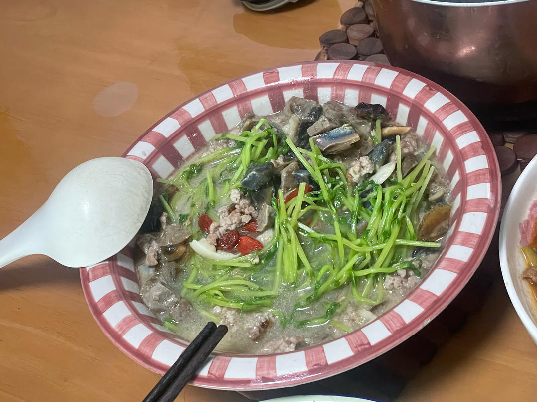 上汤豆苗
