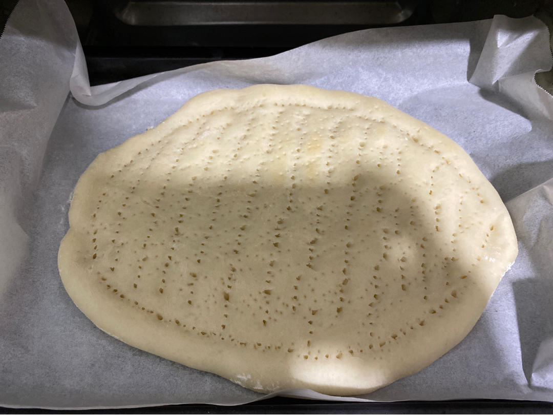 自制厚底披萨面饼