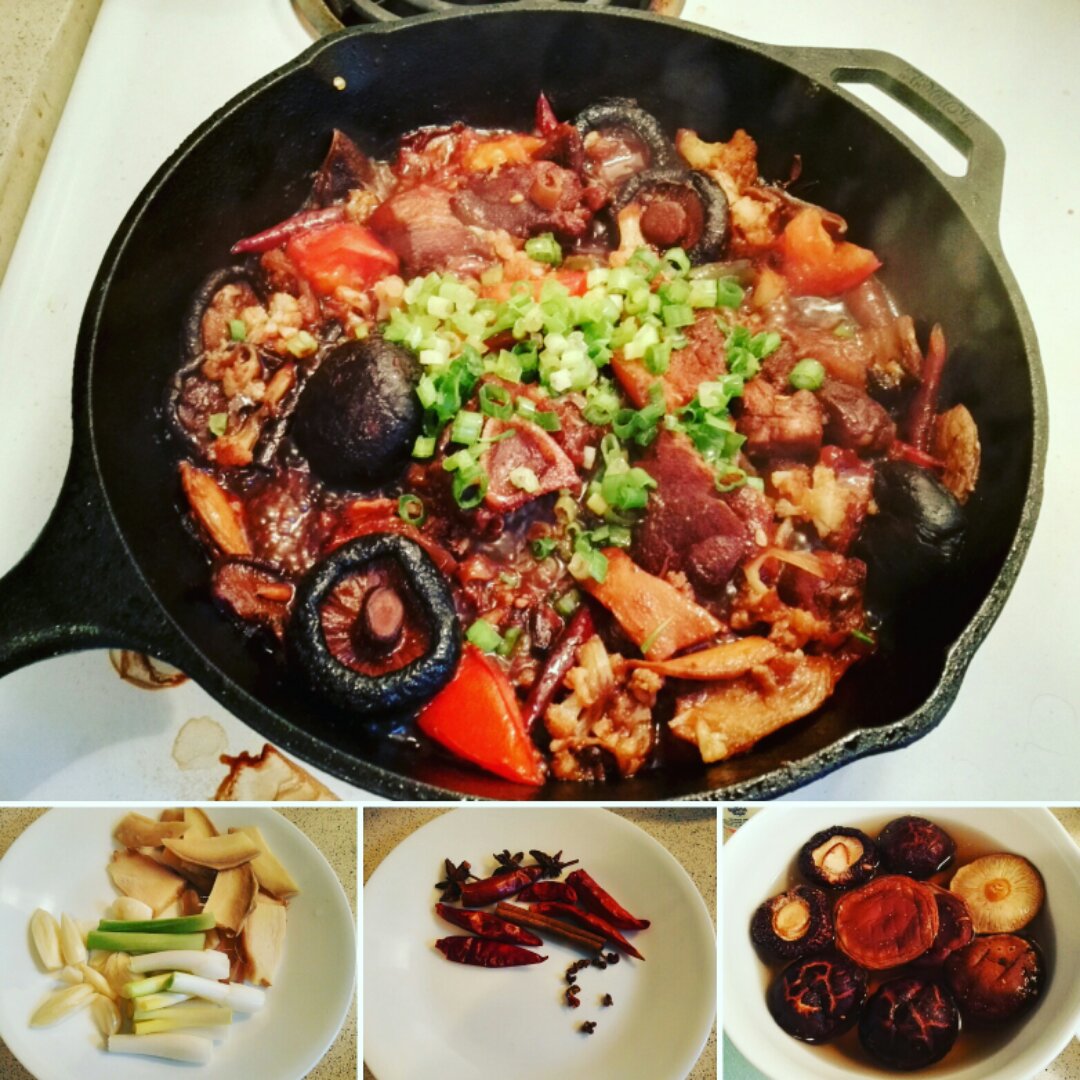 美味的家常菜：红烧猪蹄