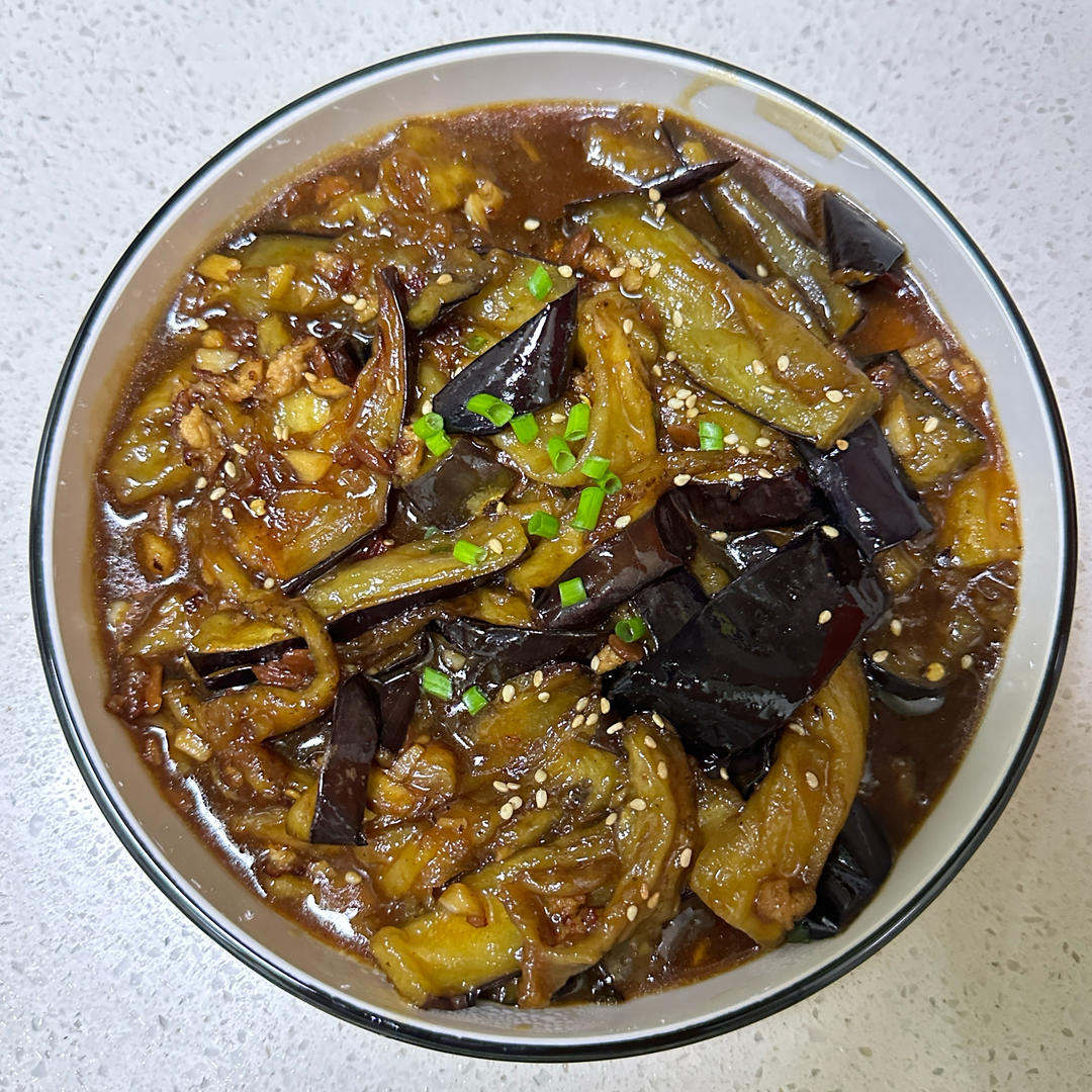 开胃下饭菜！巨简单的家常鱼香茄子煲