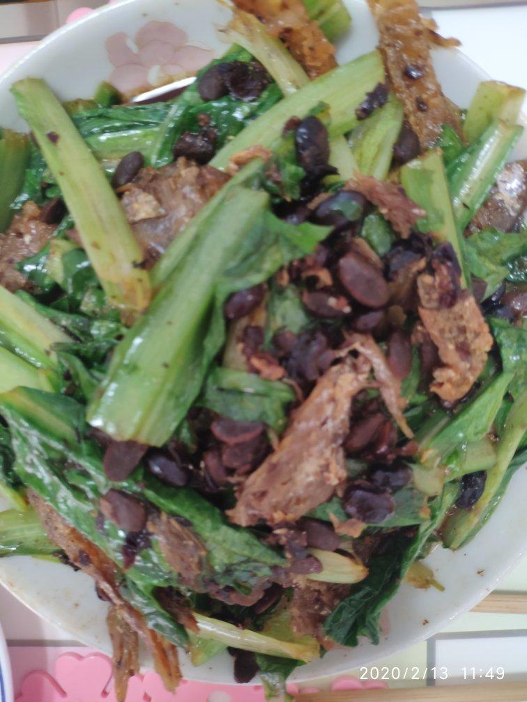 豆豉鲮鱼油麦菜