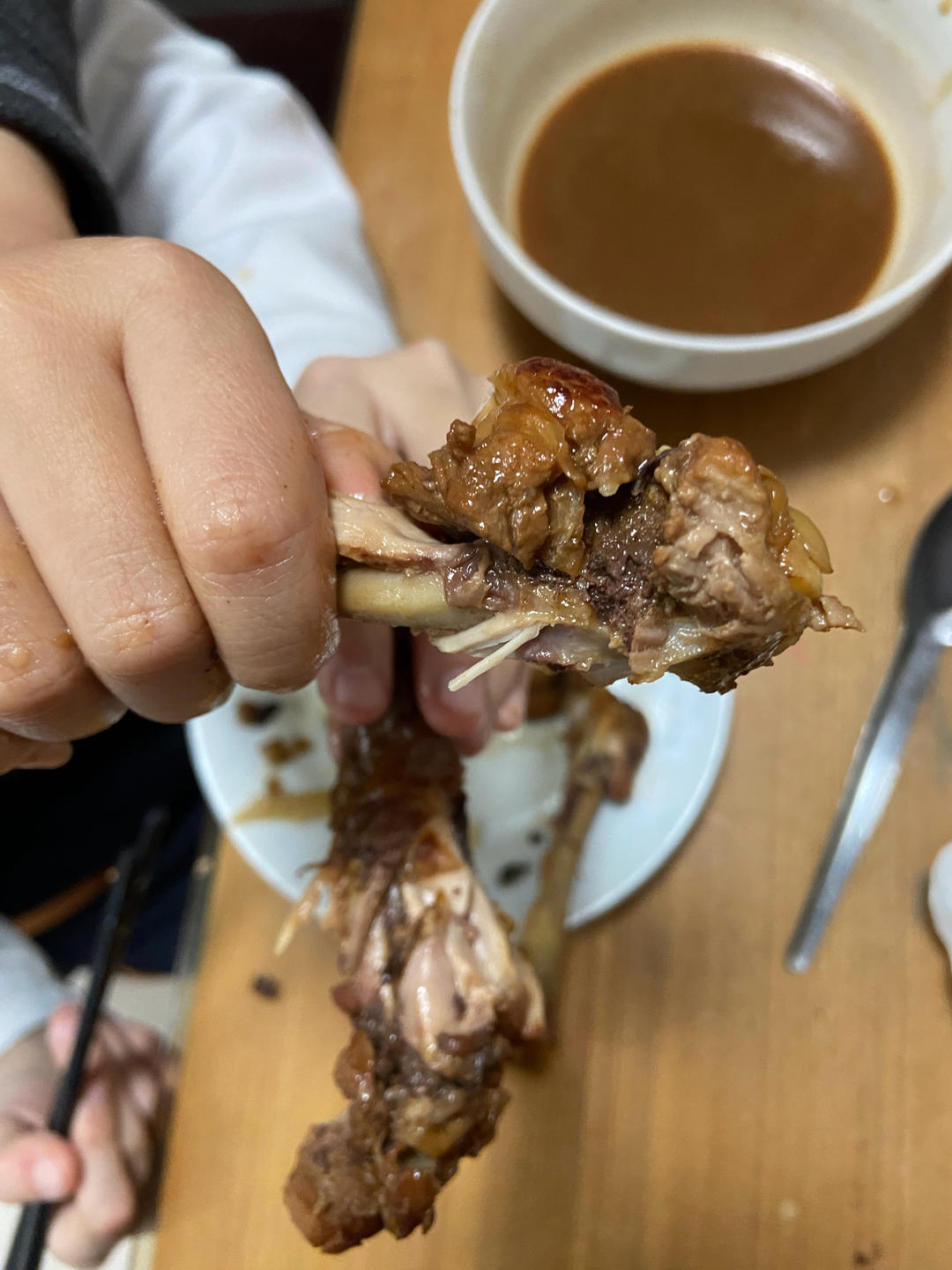香菇鸡丁米线
