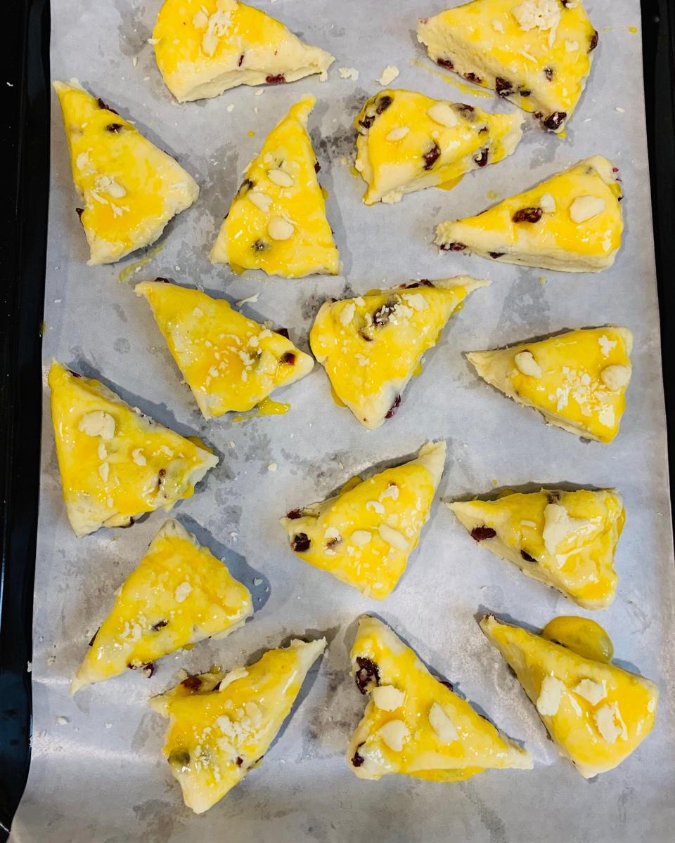 英式司康-蔓越莓司康饼