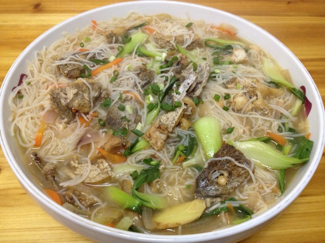 武林盟主做的熟鱼粉干