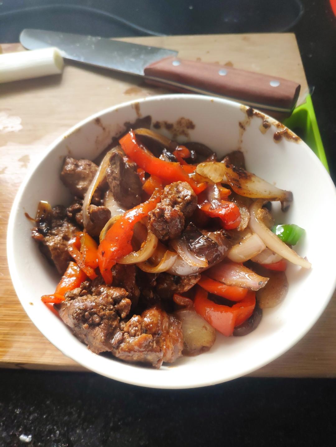 爆炒鸡肝