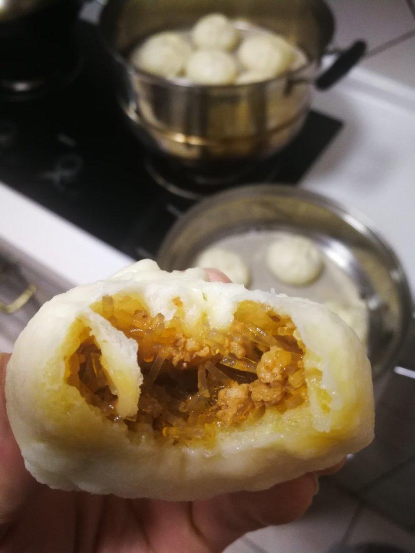 皮薄馅儿大的粉丝肉末包子（馅料做法）