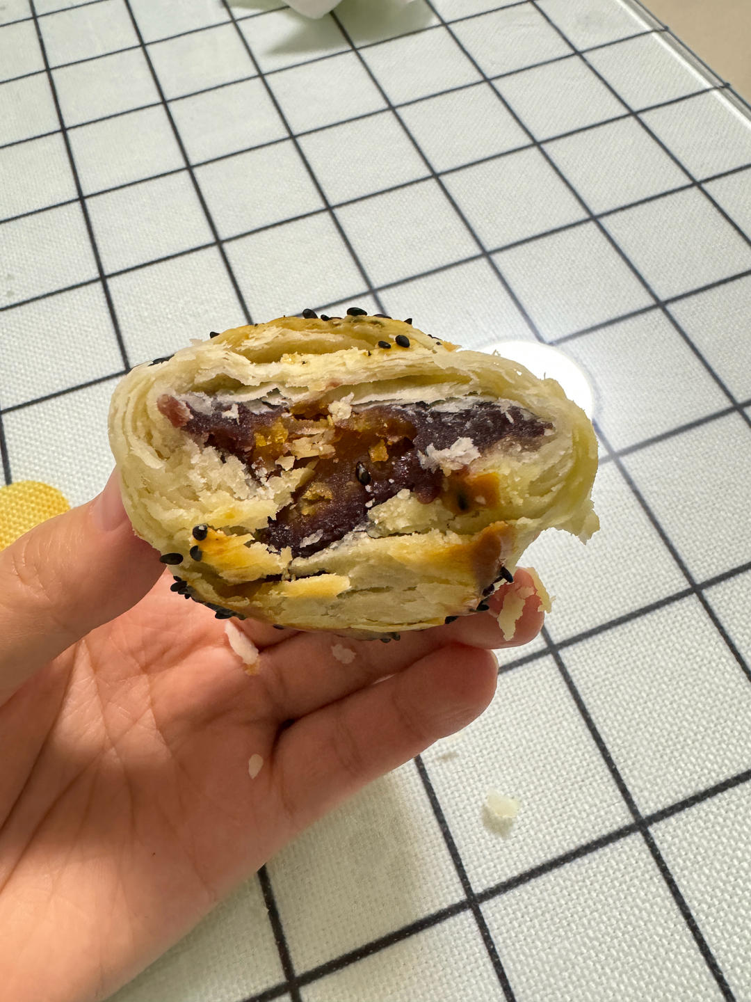 免揉免松弛超快手不破酥不混酥的蛋黄酥—新手一看包会