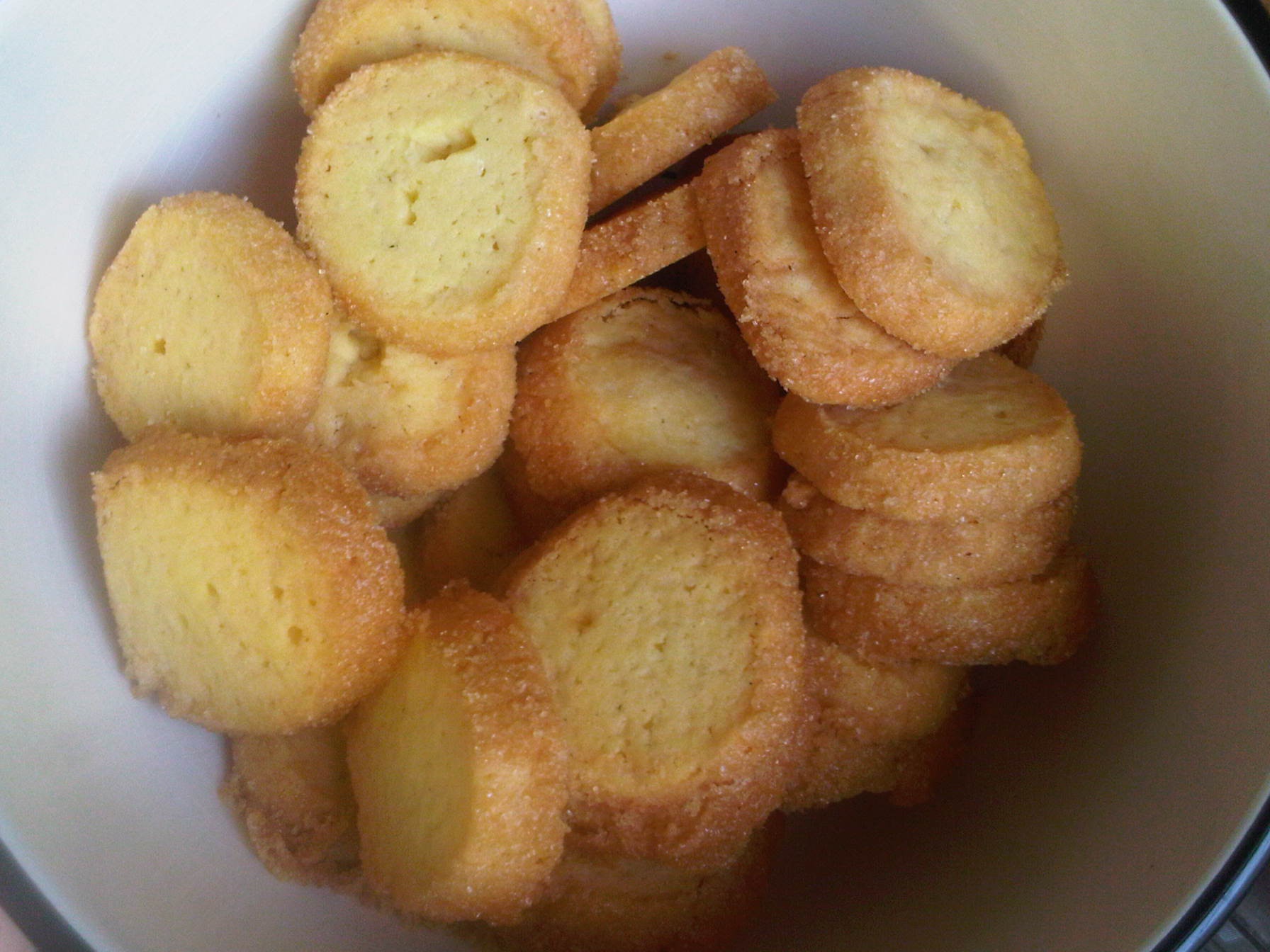 砂糖香草黄油饼干