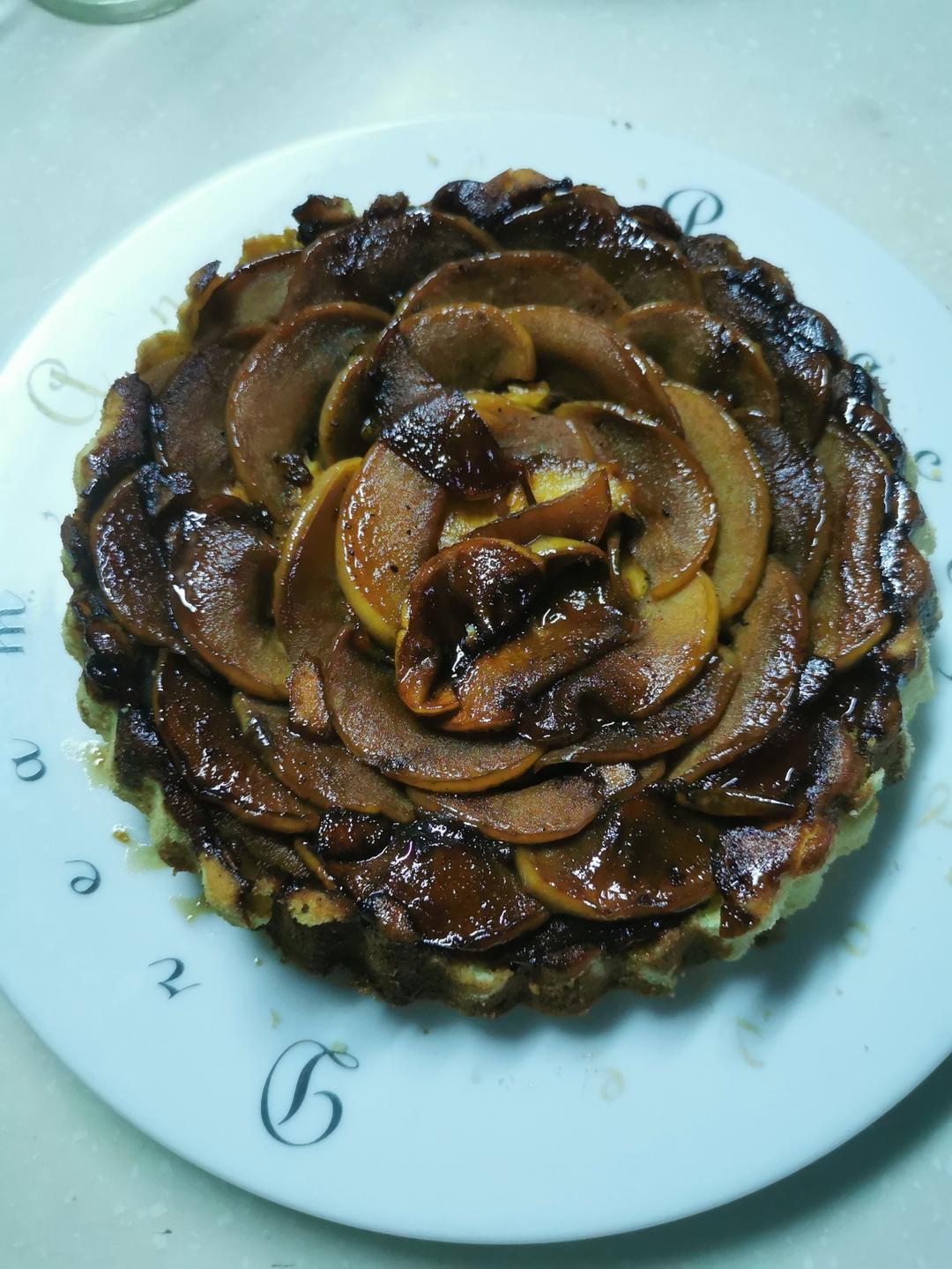 焦糖苹果翻转蛋糕