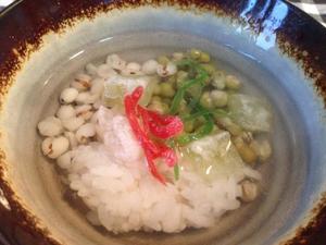 老苏州记忆中的那碗苏式绿豆汤--糯米、冬瓜糖、红绿丝的做法 步骤7