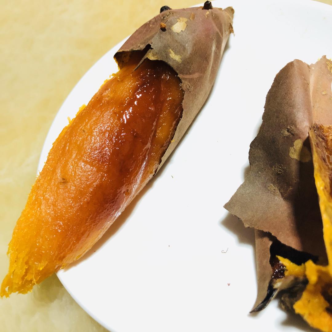 烤山东烟薯的做法