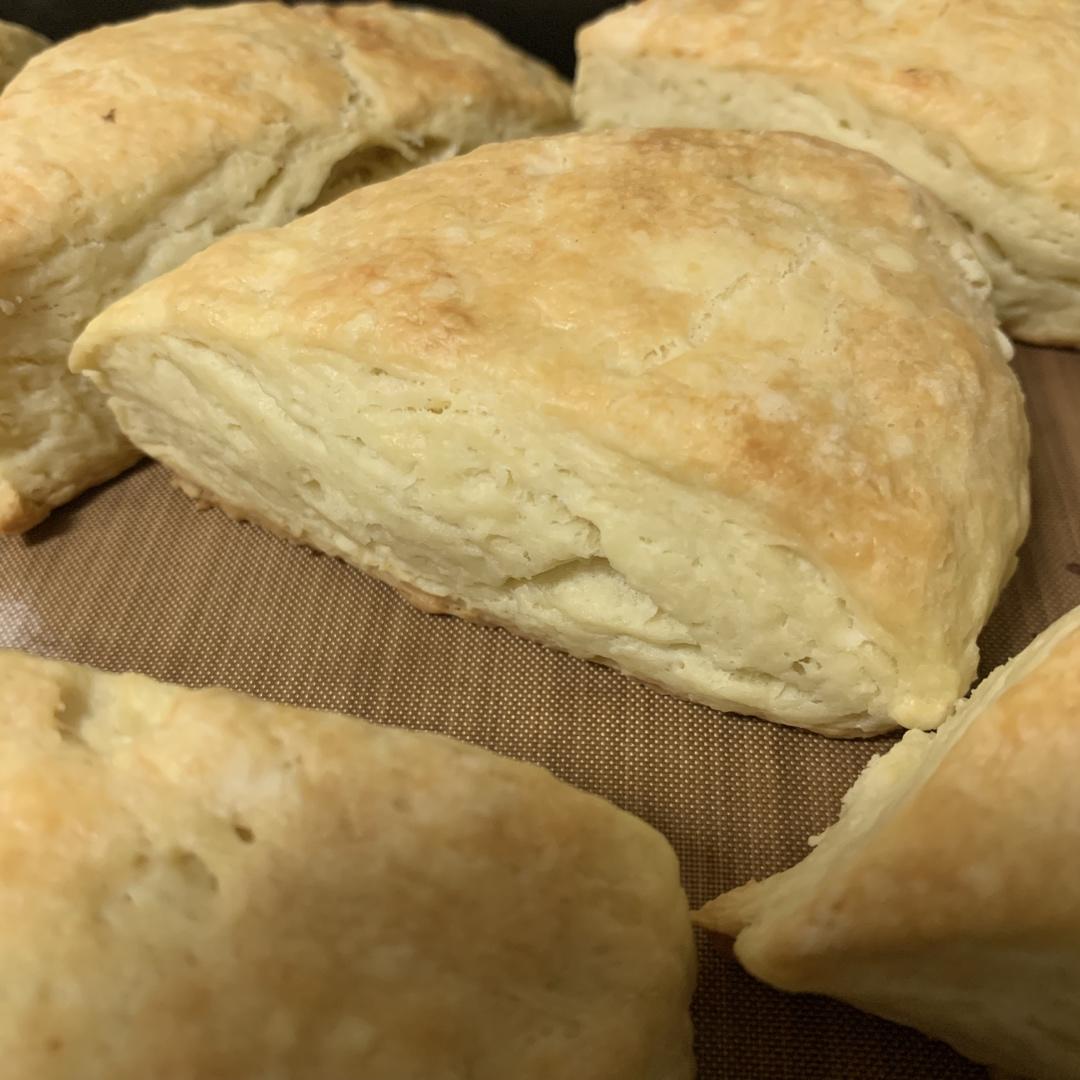 酵母司康饼【视频】