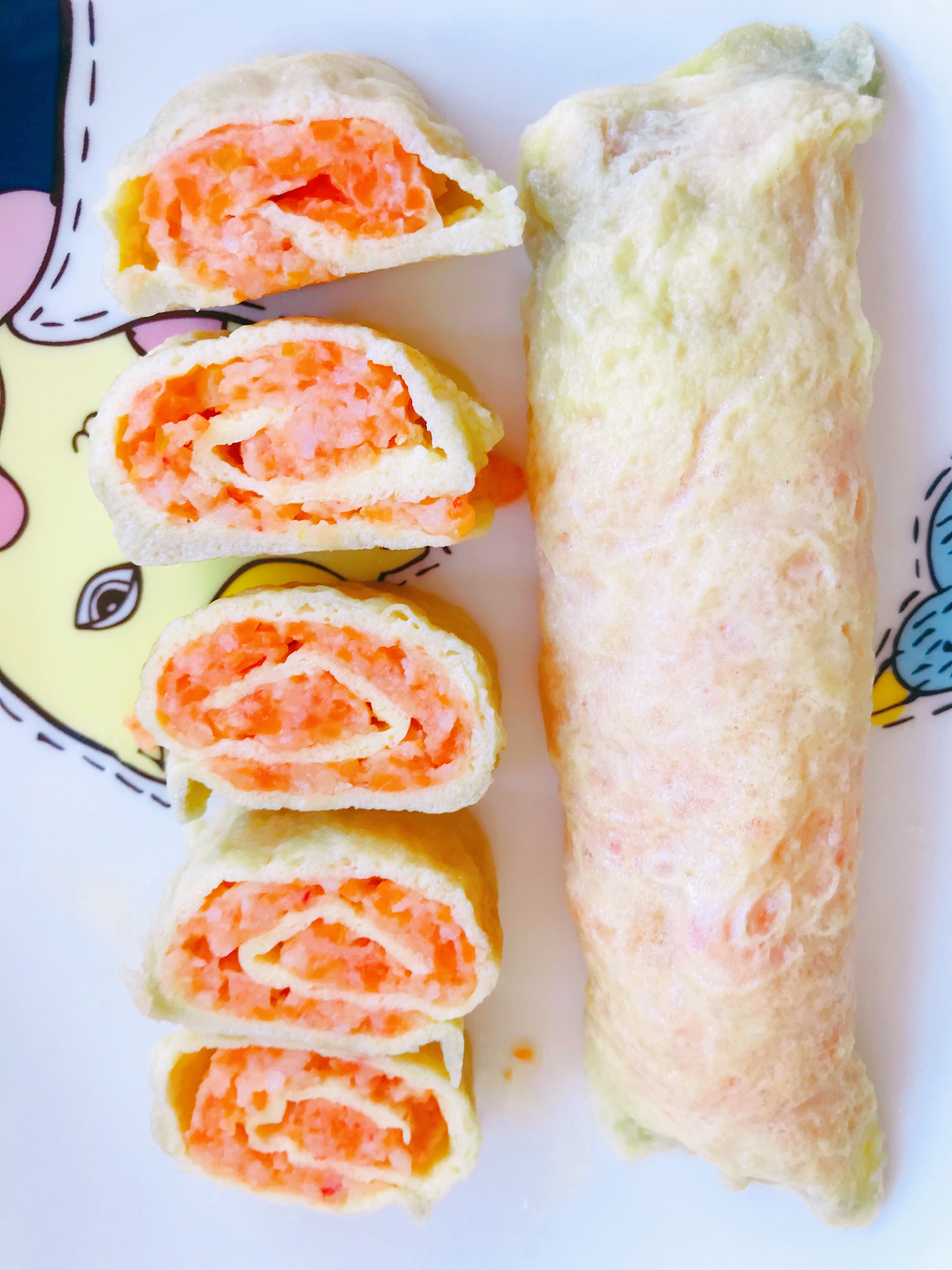 宝宝辅食：黄金虾卷的做法