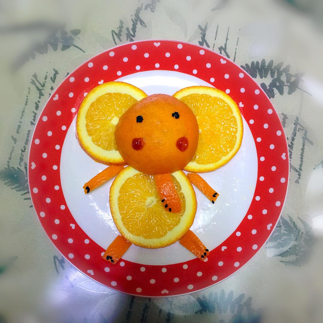 趣味水果拼盘—大象