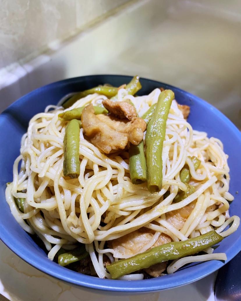 豆角焖面