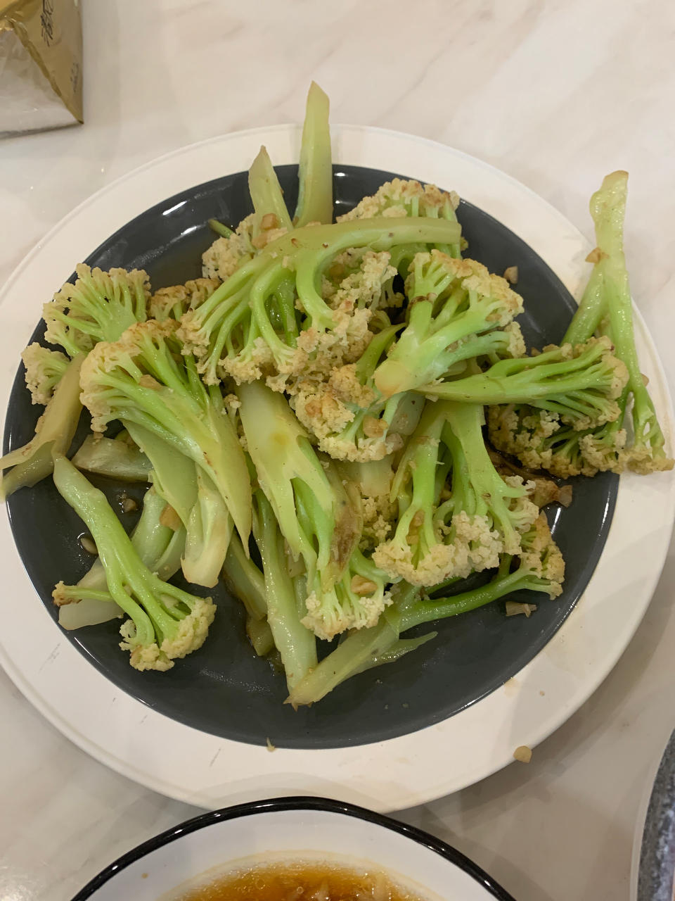 清炒花菜