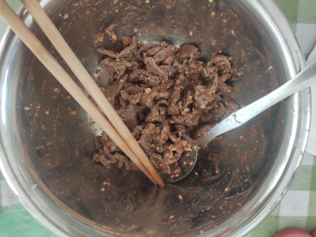 香菜拌牛肉