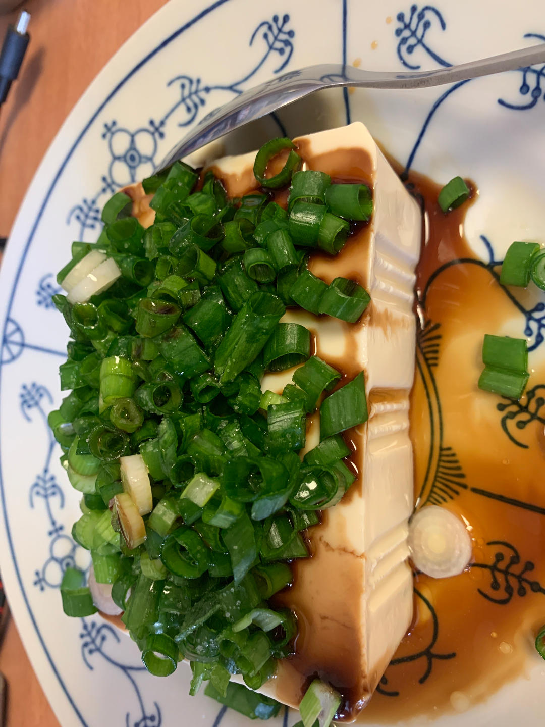 家庭版小葱拌豆腐😋