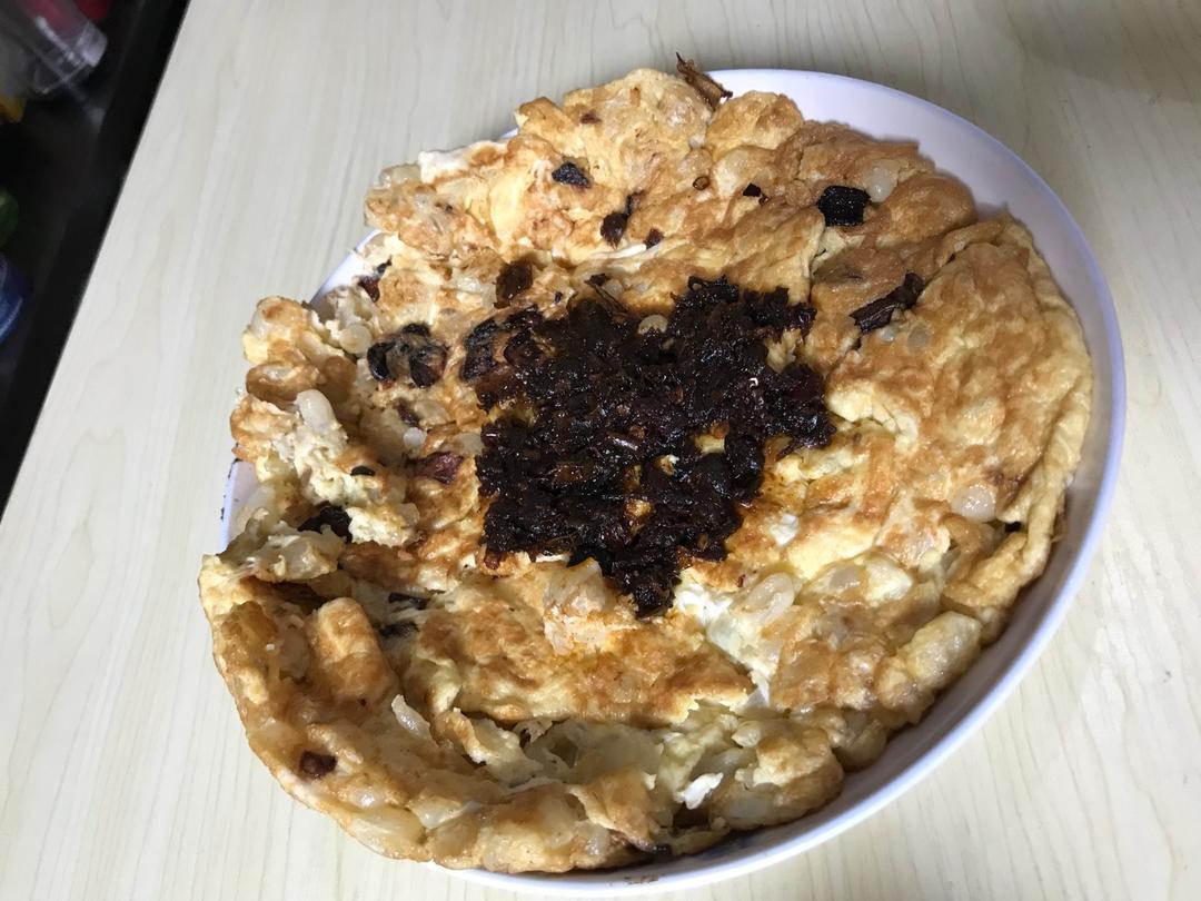 小根蒜煎鸡蛋