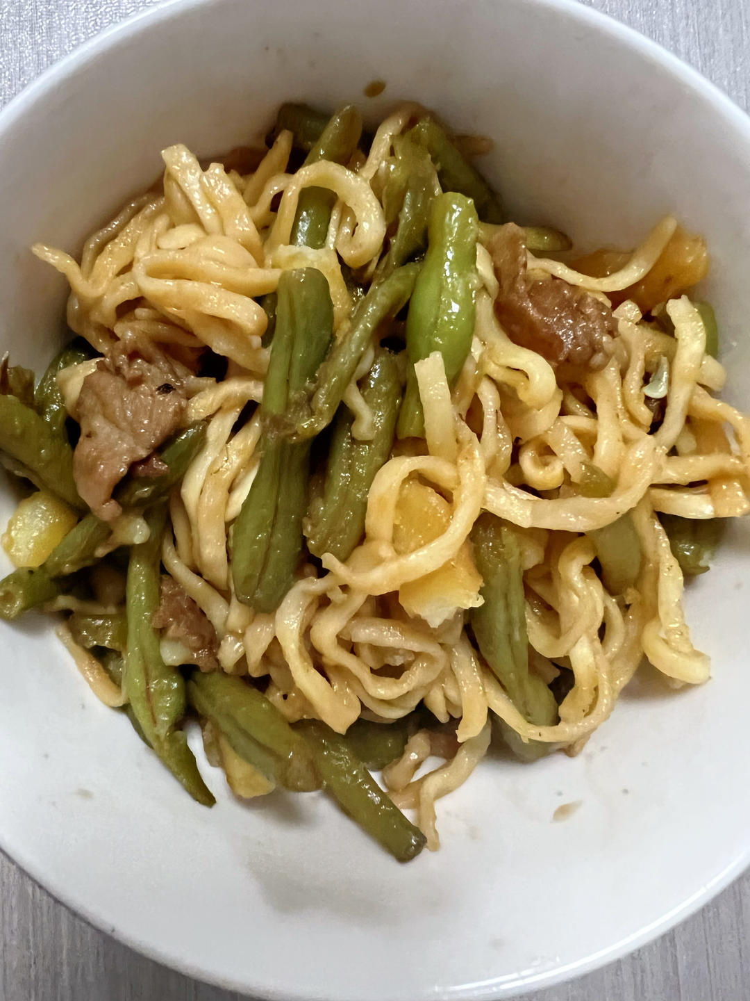 家庭版豆角焖面