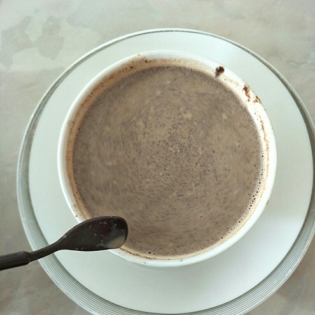 小妞酱做的热巧克力牛奶