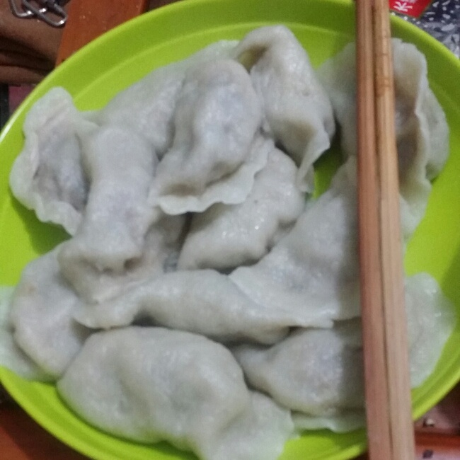 彩色水饺