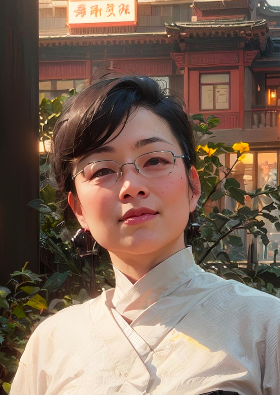 岛上的紫藤