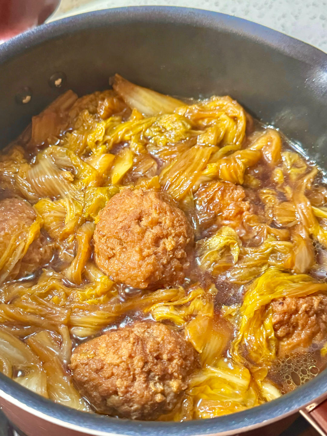 砂锅白菜狮子头