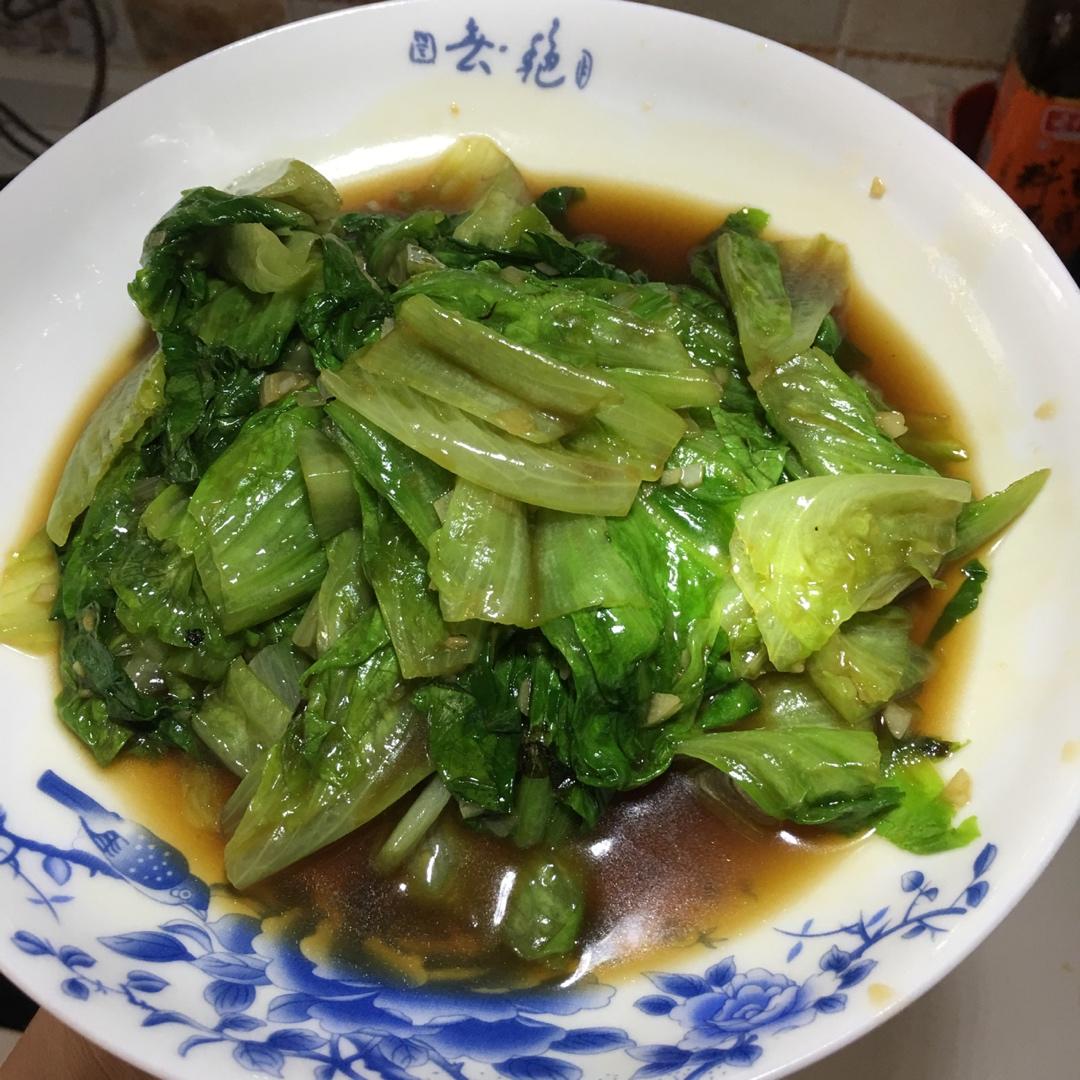 蚝油生菜（简单版）