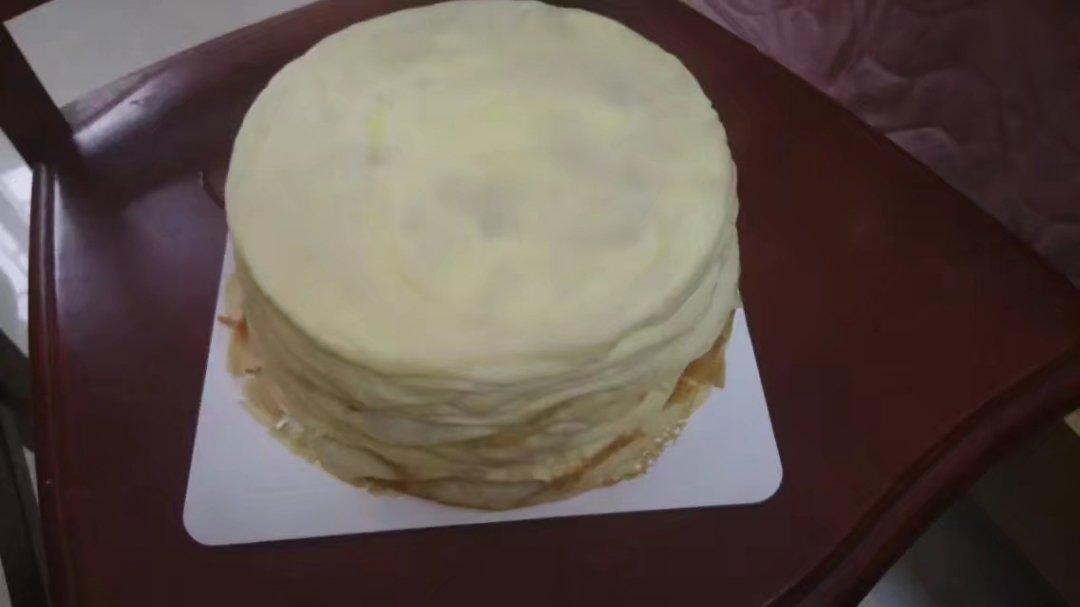 千层蛋糕（面糊不结块搅拌法+抹茶粉无颗粒）