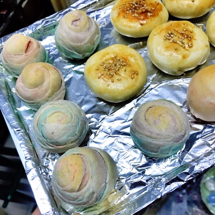 糯米馅老婆饼（植物油少油版）