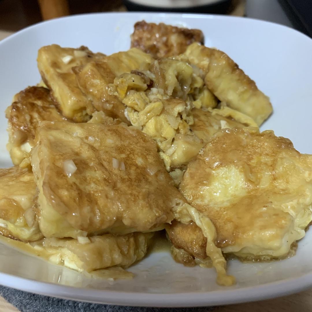 无敌好吃的香煎豆腐