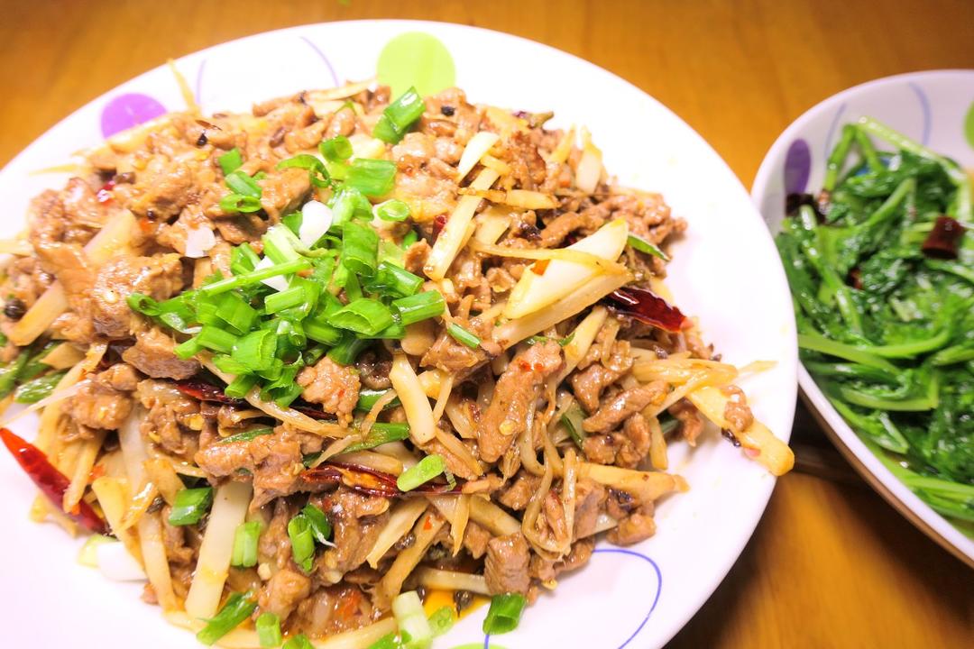 仔姜牛肉丝