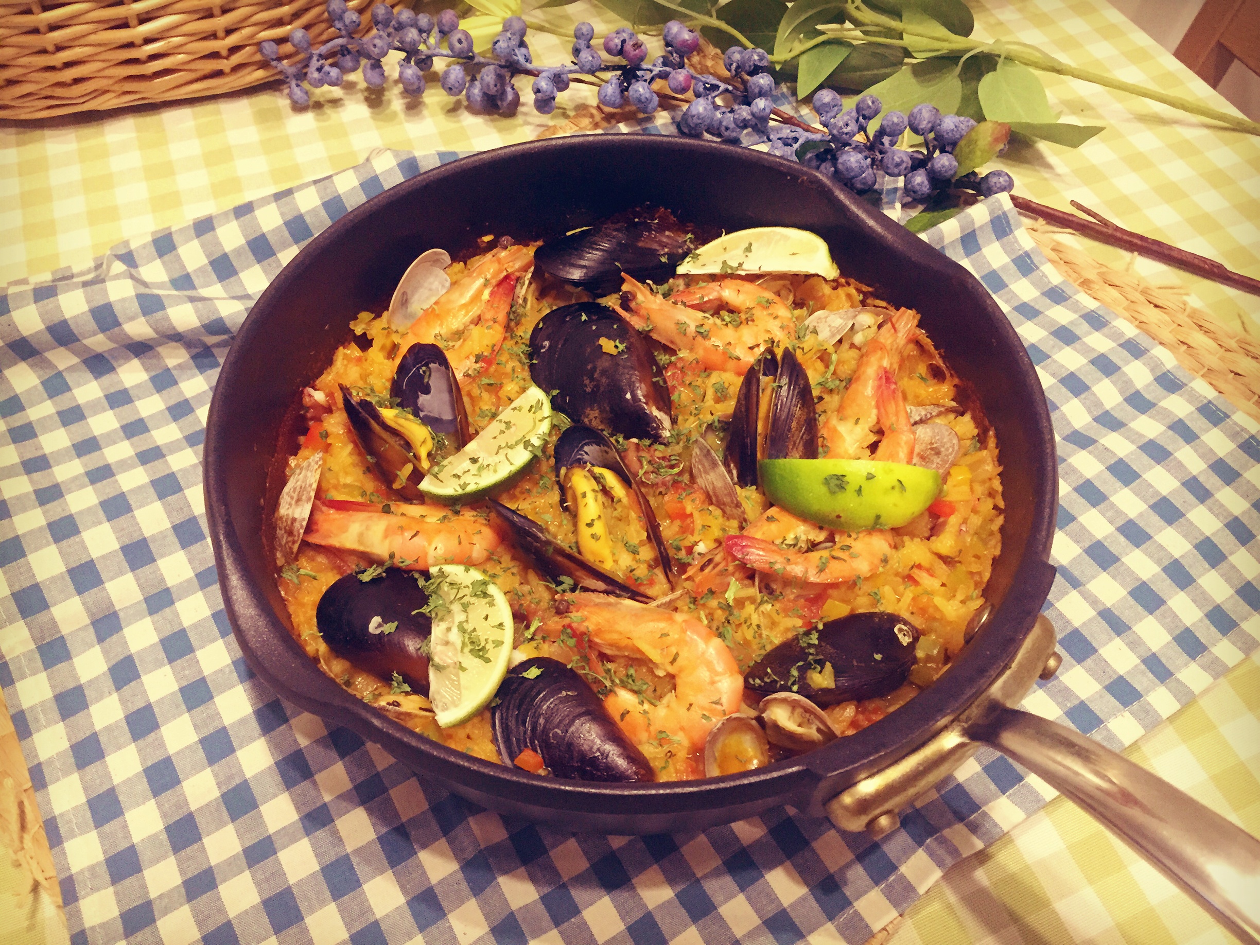【曼食慢语】Seafood Paella 西班牙海鲜饭
